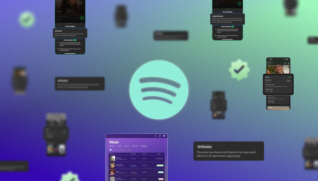 Image from newsroom.spotify.com: Spotify pulled 50 million AI slop tracks from recommendations